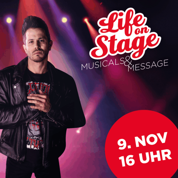 Sitzplatzreservierung Life on Stage Braunschweig 09. November 16 Uhr (Thomas)