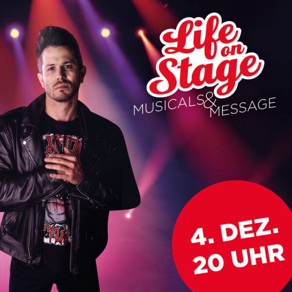 Sitzplatzreservierung Life on Stage Bonn 04. Dezember 20 Uhr (Thomas)