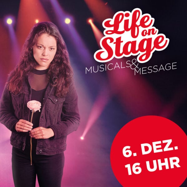 Sitzplatzreservierung Life on Stage Bonn 06. Dezember 16 Uhr (Melanie)