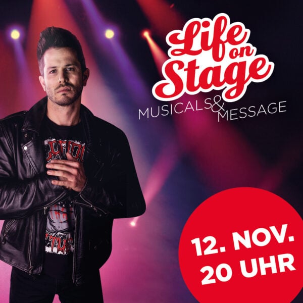 Sitzplatzreservierung Life on Stage Freiburg 12. November 20 Uhr (Thomas)