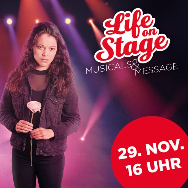 Sitzplatzreservierung Life on Stage Heidenheim 29. November 16 Uhr (Melanie)